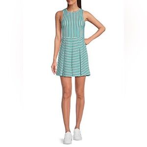NWT Addison Bay Striped Racquet Performance Dress Size L
